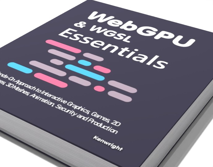 WebGPU & WGSL Essentials: A Hands-On Approach to Interactive Graphics, Games, 2D Interfaces, 3D Meshes, Animation, Security and Production preview 1